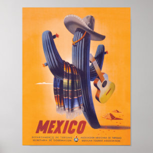 Poster de viagens 1 de México