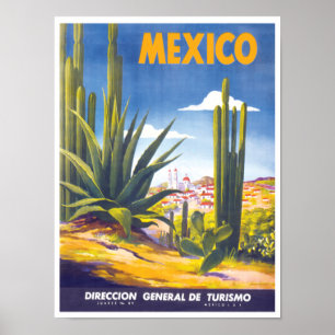 Poster de viagens 3 do México