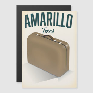 Poster de viagens Amarillo texas