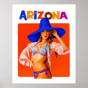 Poster de viagens arizona
