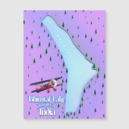 Poster de viagens Bhimtal Lake Bhimtal India.