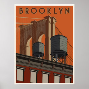 Poster de viagens Brooklyn