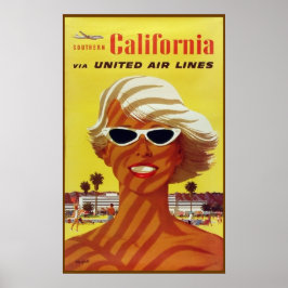 Poster de viagens California