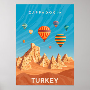 Poster de viagens Cappadocia Turquia