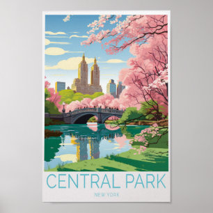 Poster de viagens Central Park New York