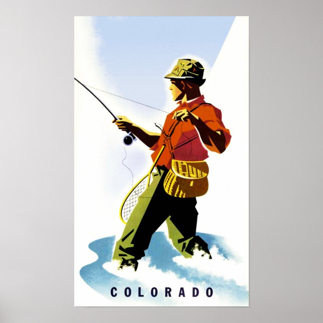 Poster de viagens Colorado (Frente)