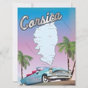 Poster de viagens Córsega