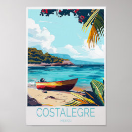 Poster de viagens Costalegre