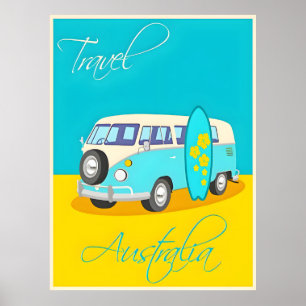 Poster de viagens da Austrália
