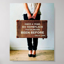 Poster de viagens Dalai Lama