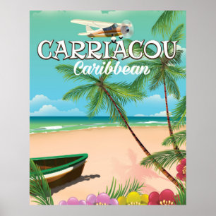 Poster de viagens de Carriacou