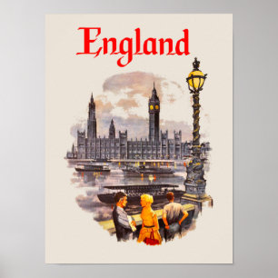 Poster de viagens de Inglaterra
