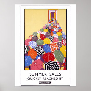 Poster de viagens de Londres