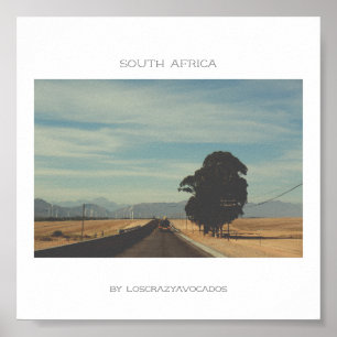 Poster de viagens de Paisagem Natural da África do