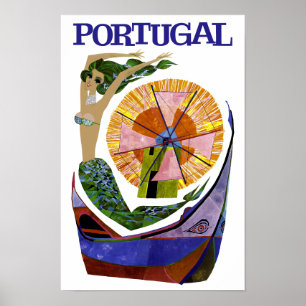 Poster de viagens de Portugal