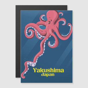 Poster de viagens do Japão Yakushima