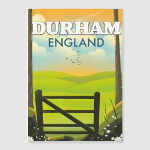 Poster de viagens Durham England
