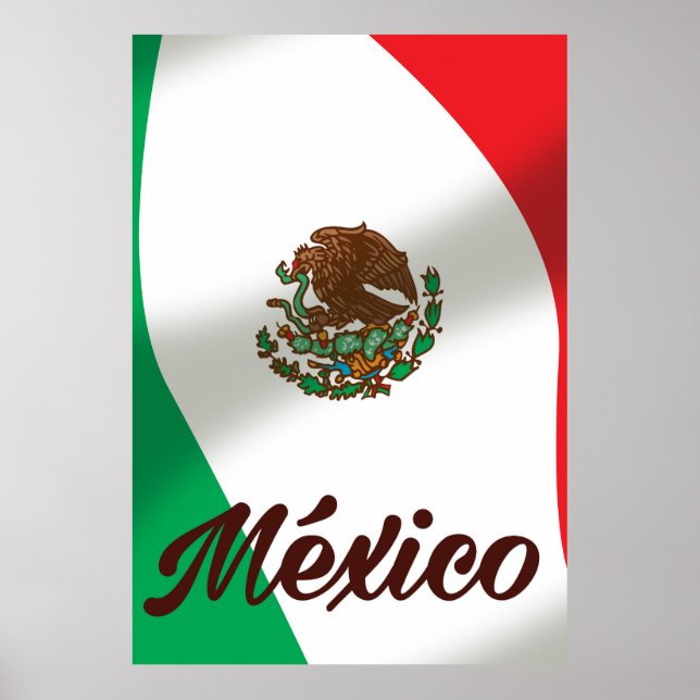 Poster de viagens estilo México Vintage (Frente)