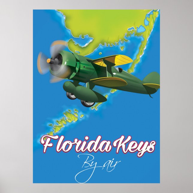 Poster de viagens Florida Keys (Frente)