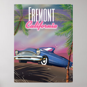 poster de viagens Fremont California