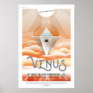 POSTER DE VIAGENS Futuro da NASA - Observatório de