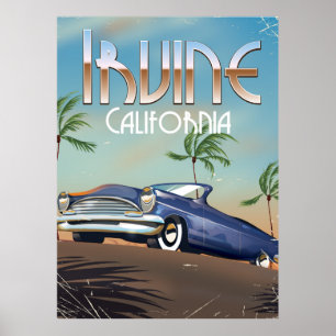 Poster de viagens Irvine California