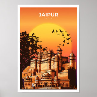 Poster de viagens Jaipur India