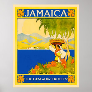 Poster de viagens Jamaica