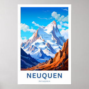 Poster de viagens Neuquen Patagonia