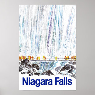 Poster de viagens Niagara Falls