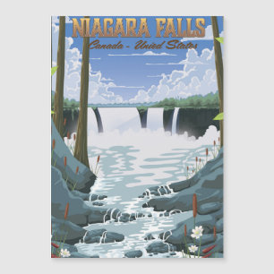 Poster de viagens Niagara Falls