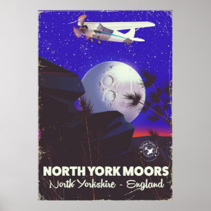 Poster de viagens North York Moors England