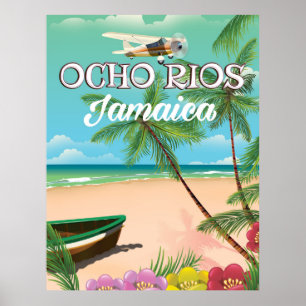 Poster de viagens Ocho Rios Jamaica