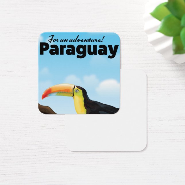 Poster de viagens Paraguai Toucan (Mesa)