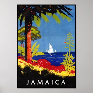 Poster de viagens retro do art deco do vintage de