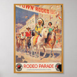 Poster de viagens Rodeo