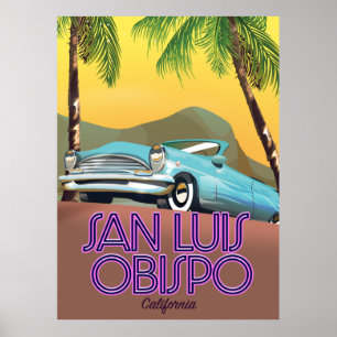 Poster de viagens San Luis Obispo California 