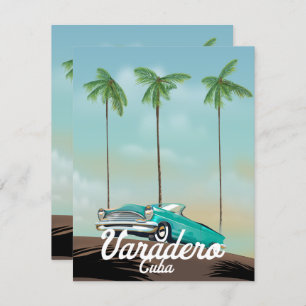 Poster de viagens Varadero Cuba