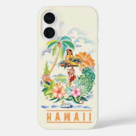 Poster de viagens Vintage Havaiana Capa de telefon