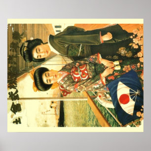 Poster de viagens Vintage Japonês