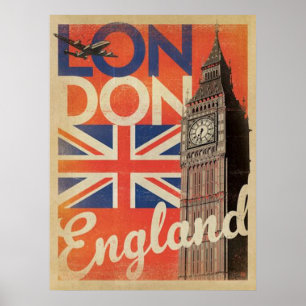 Poster de viagens Vintage London