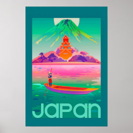 Poster de viagens Vivid Vintage Japonês