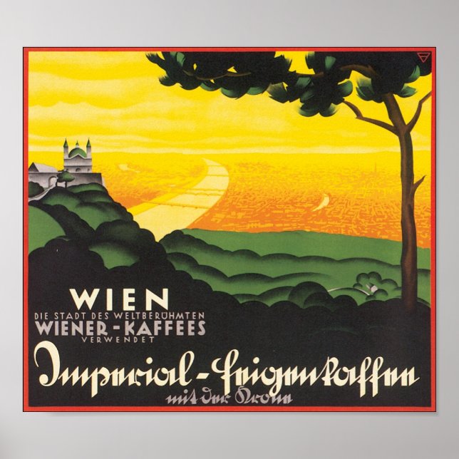 Poster de viagens Wien (Frente)