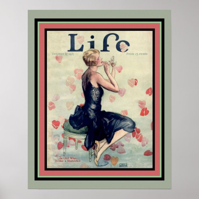 poster de vida 1927 Cobrir 16 x 20 (Frente)