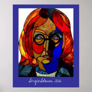 Poster de vidro de grande capacidade por Sergio So