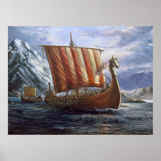 Poster de Vikings (Frente)