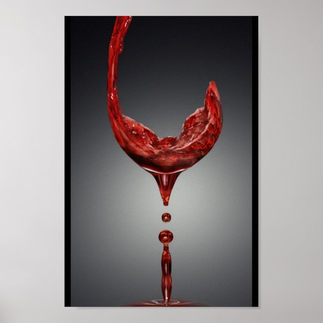 Poster de vinho (Frente)