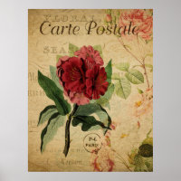 Poster de Vintage Botânica - Rhododenron