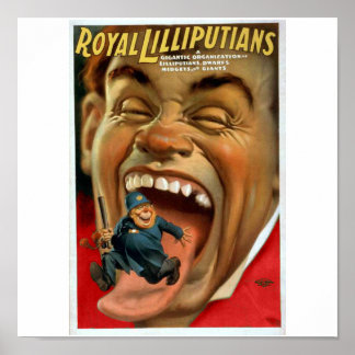 Poster de Vintage Circus Side Show