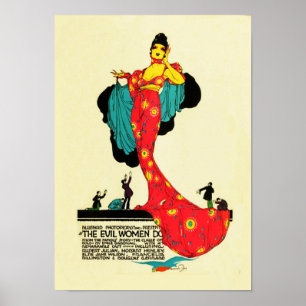 Poster de Vintage Silent Film